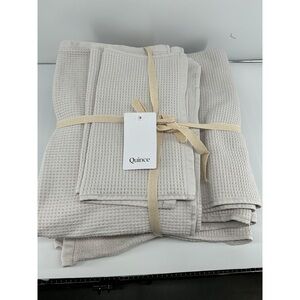 Turkish Waffle Terry Bath Towel Bundle